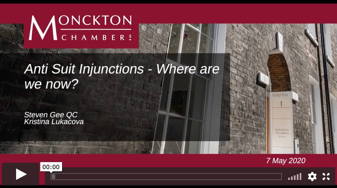 Anti Suit Injunctions – Where are we now?