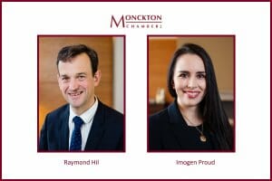 Headshots of Raymond Hill and Imogen Proud