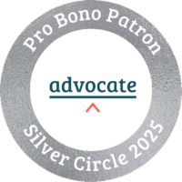 Pro Bono Advocate: Silver Patron 2025