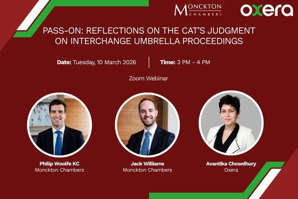 Pass-on: Reflections on the CAT's Judgment on Interchange Umbrella Proceedings