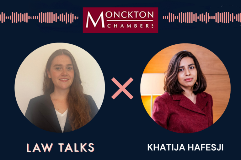Law Talks x Monckton Chambers Mini-Series Part 3: International Women’s ...