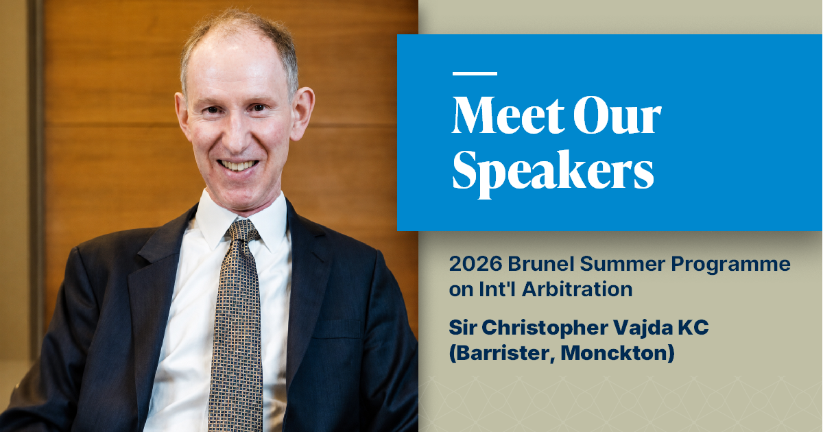 Brunel Summer Programme on International Arbitration 2026